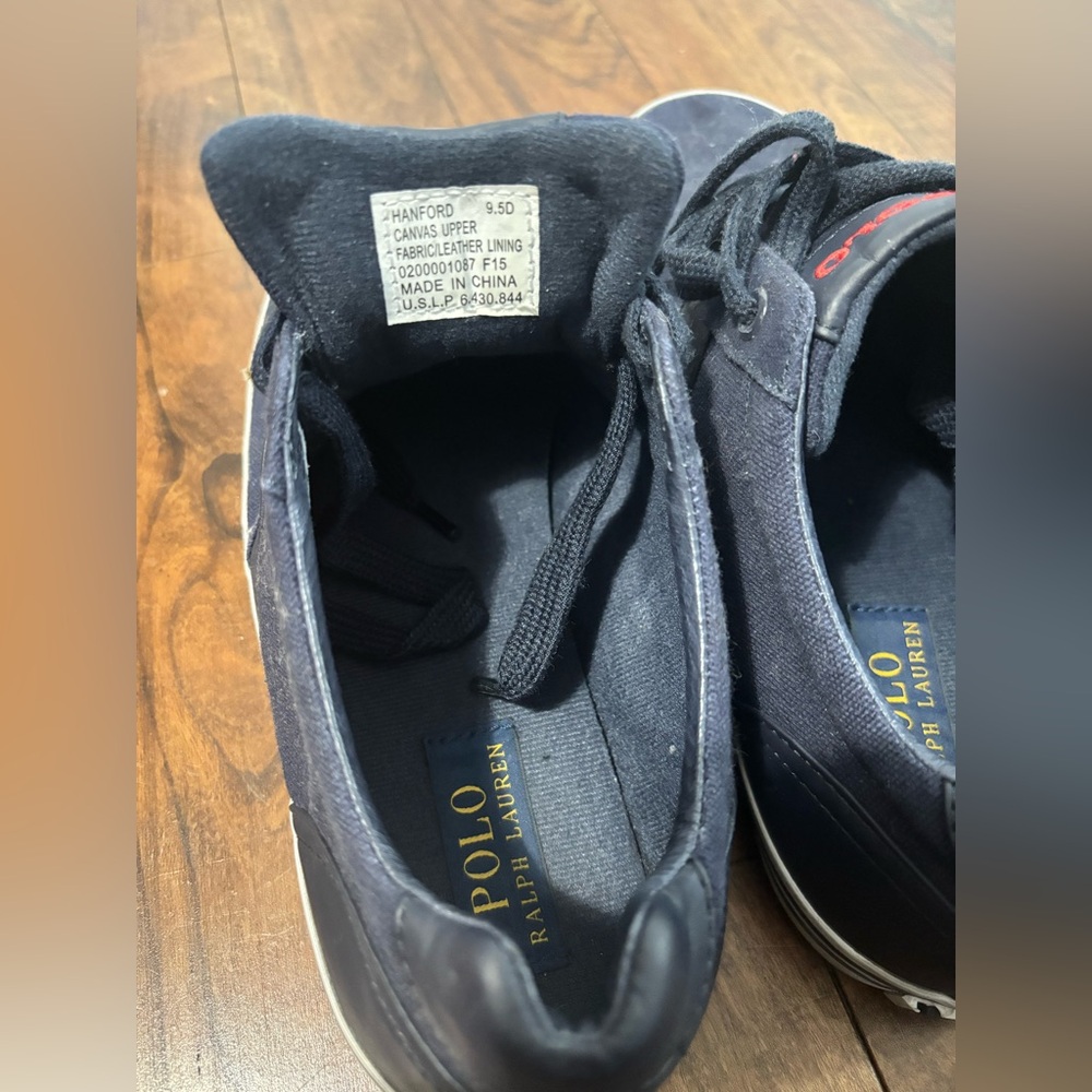 Polo by Ralph Lauren Dark Blue Sneakers - Picture 2 of 3
